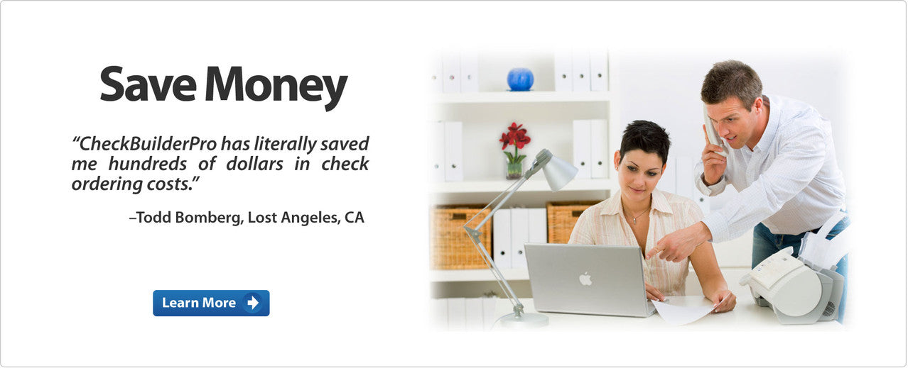 CheckBuilderPro - Check Printing Software For Macintosh & Windows